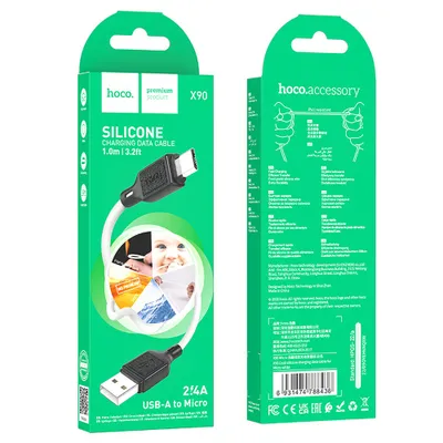 HOCO X90 CAAVO USB TO MICRO BIANCO